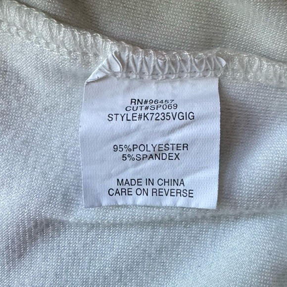 Stitch & Pine pajama set womens large emoji soft long sleeve white - Picture 6 of 11